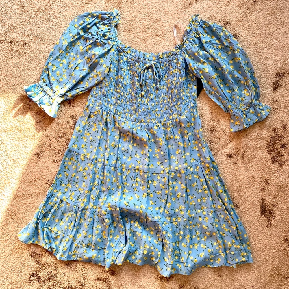 NWT Faithfull the Brand Charlotte Mini Dress
